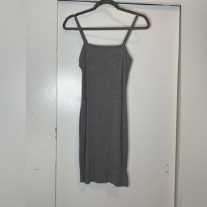 Bozzolo Charcoal Strapless Dress